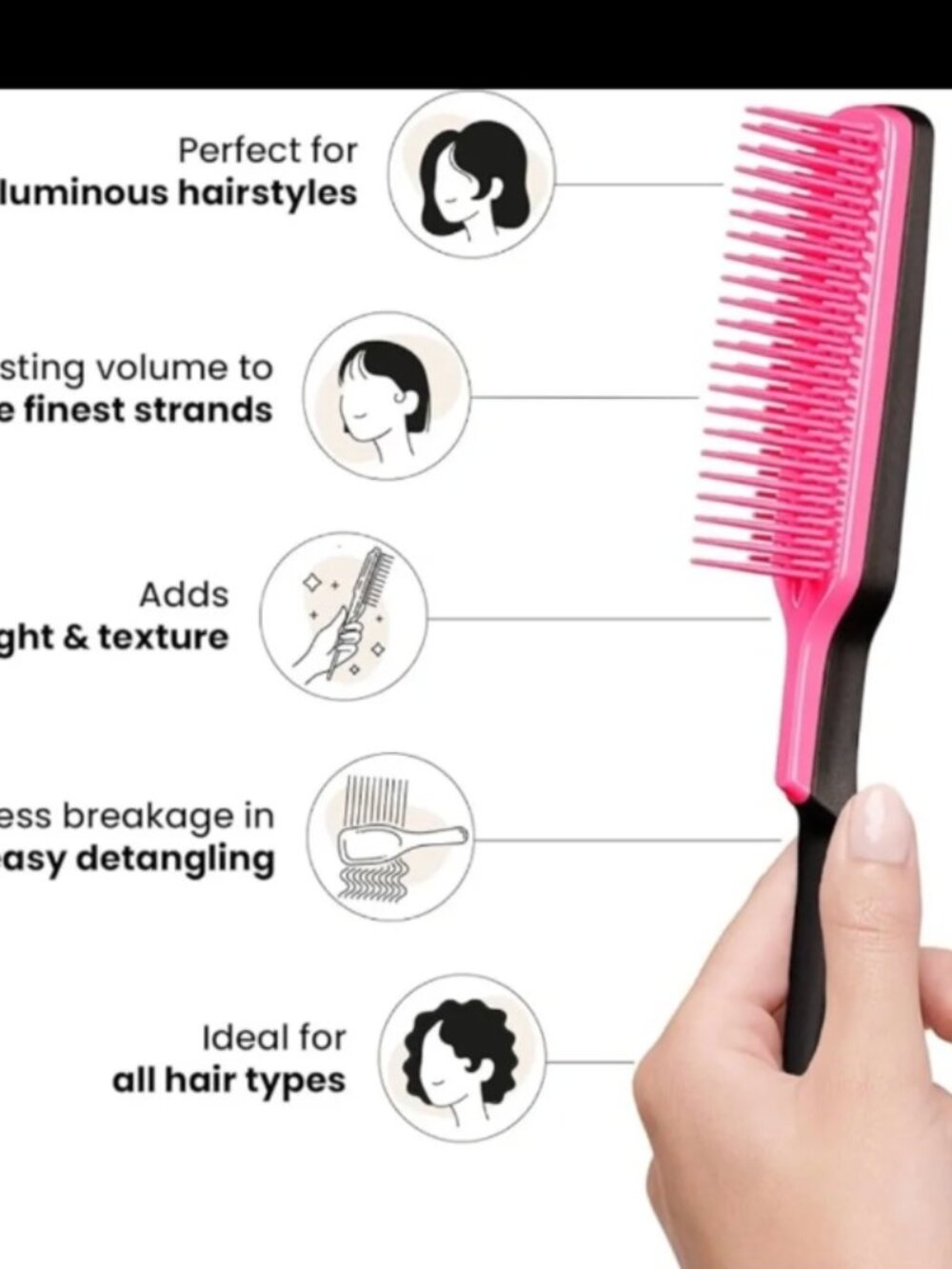 Tangle Teezer Everyday Teasing Hairbrush NEW